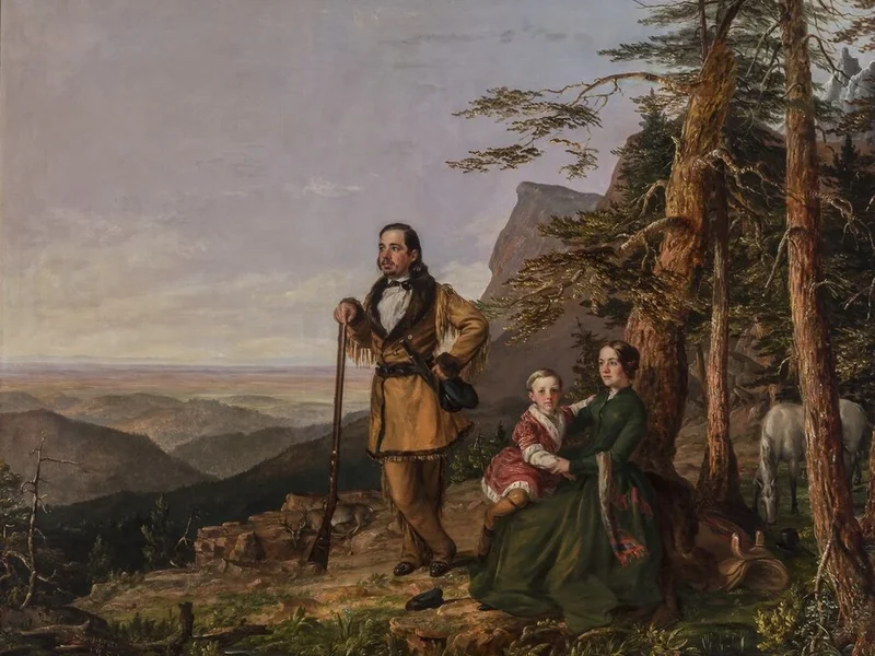 1812-William Smith Jewett - La Terra Promessa - La famiglia Grayson, 1850